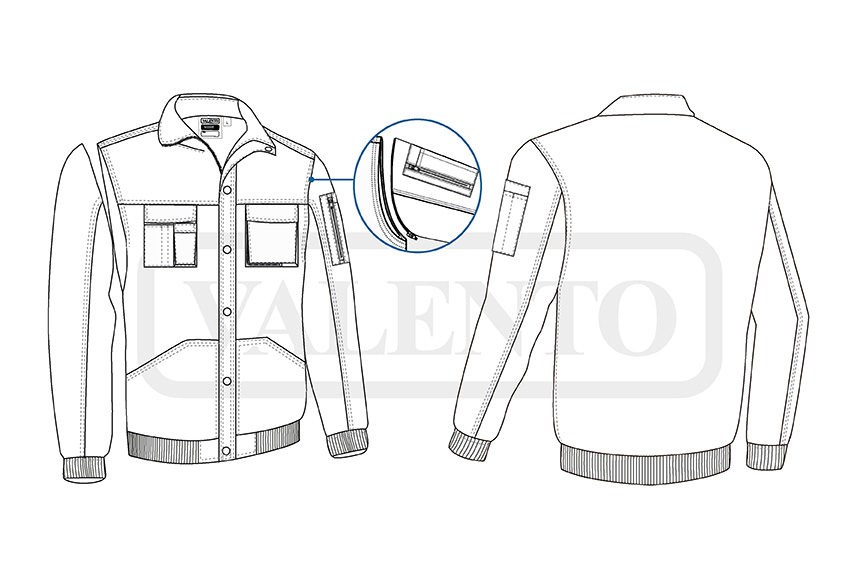 esquema Chaqueta SCOOT