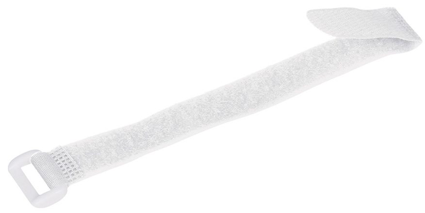 muñequera cinta de cierre IBIZA blanco