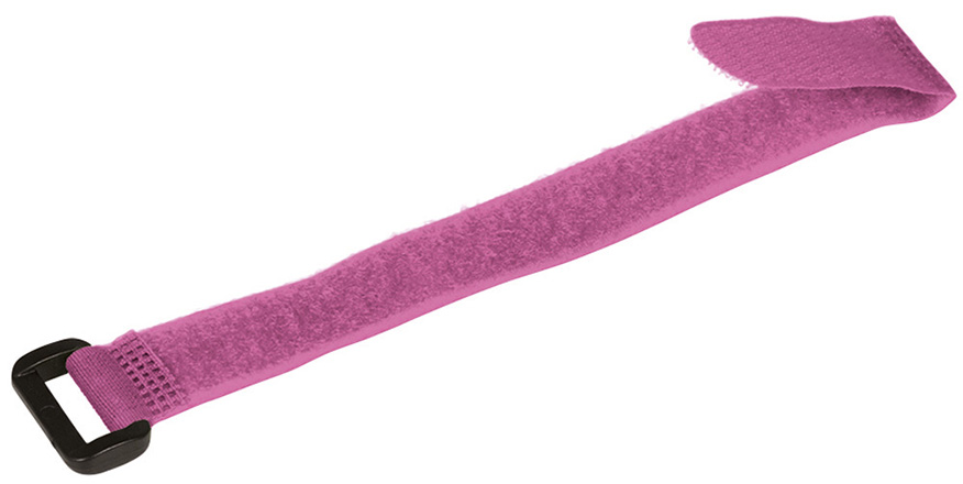 muñequera cinta de cierre IBIZA rosa fluor