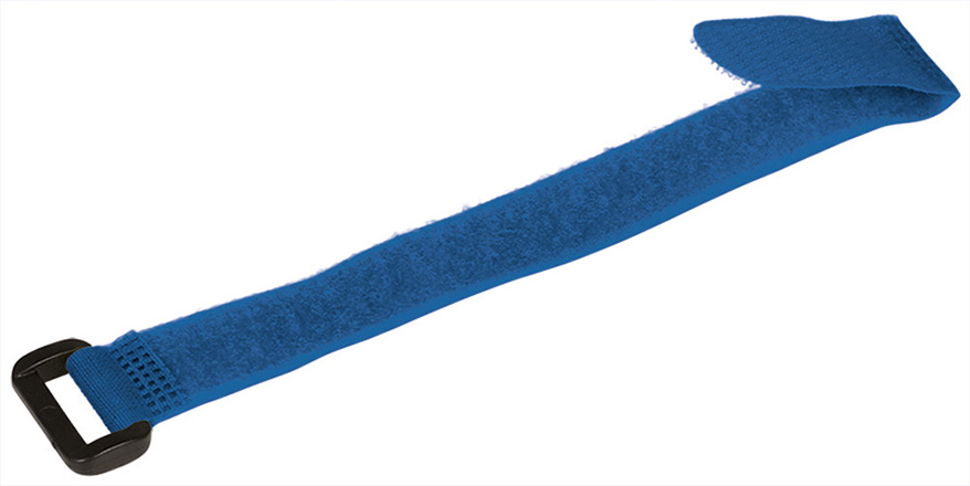 muñequera cinta de cierre IBIZA azul royal