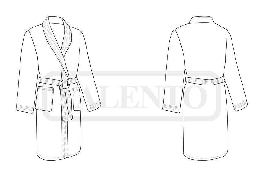 esquema Robe de banho RELAX
