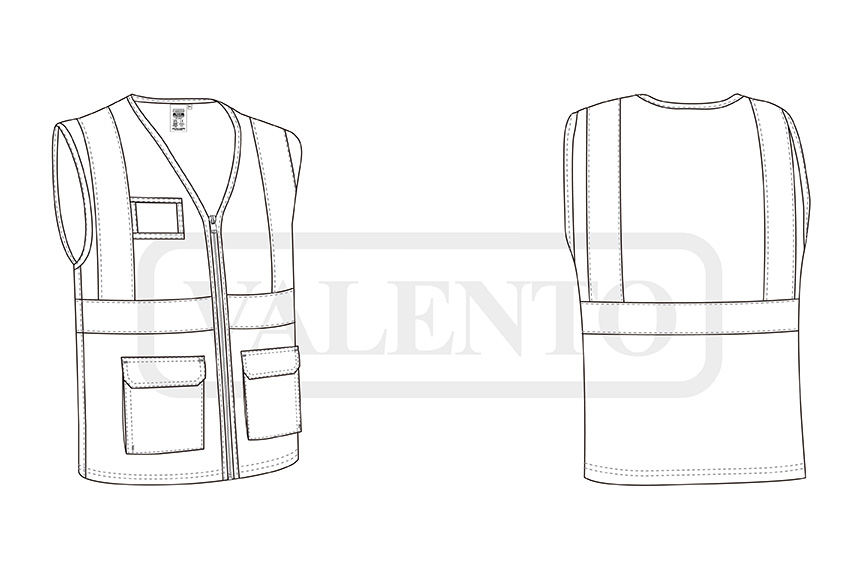 esquema Gilet leggero A.V. WULIK