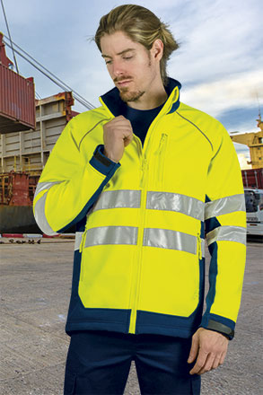 Giacca softshell A.V.