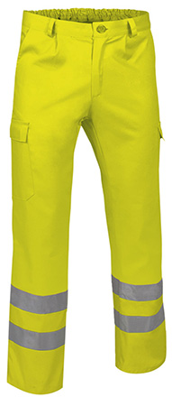 pantalón a.v. TRAIN amarillo fluor
