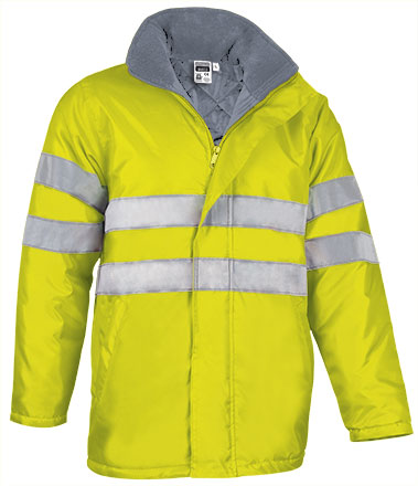 parka TRAFFIC amarillo fluor