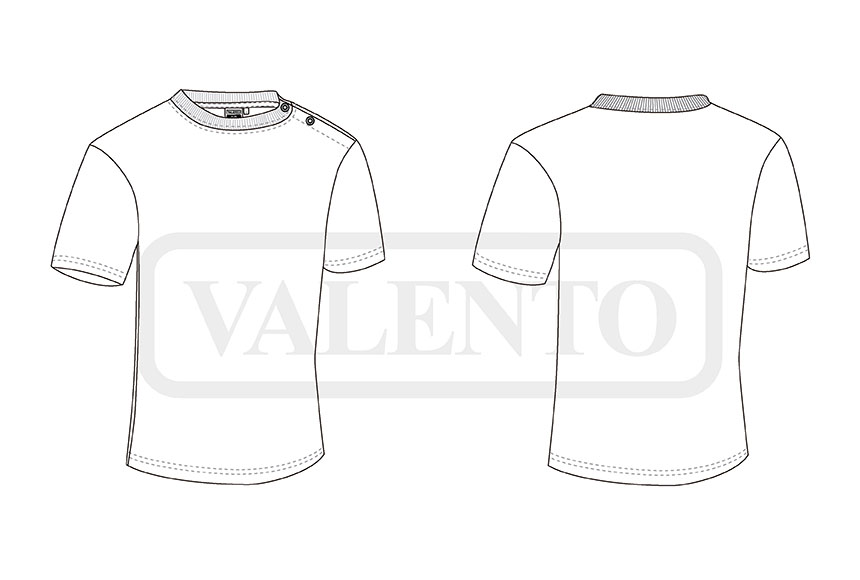 esquema Baby T-Shirt PUPY