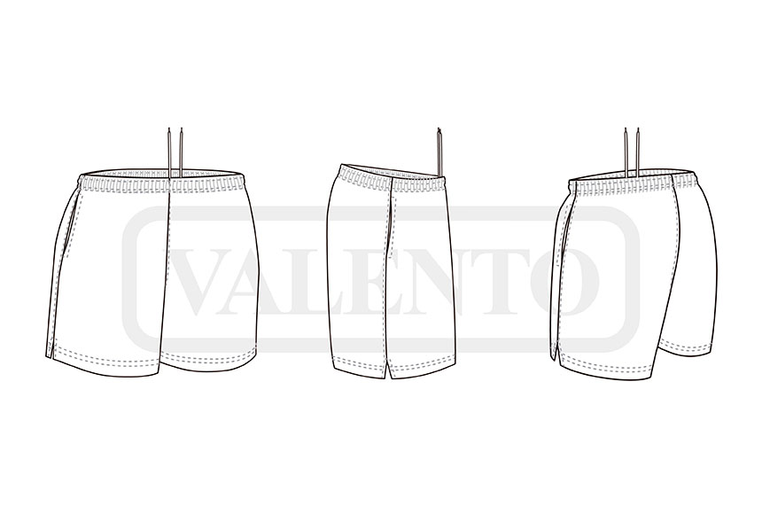 esquema Costum de baie BAYWATCH