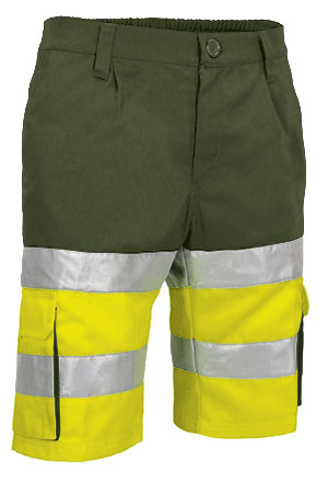amarillo fluor-verde militar