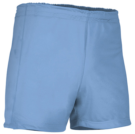 pantalón corto COLLEGE azul celeste