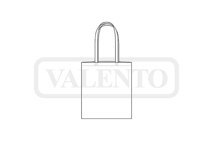 esquema Saco de tecido sublimação HELEN