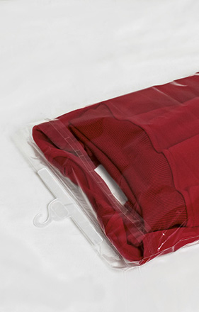  Valento bolsa de plástico con adhesivo y percha SORIA