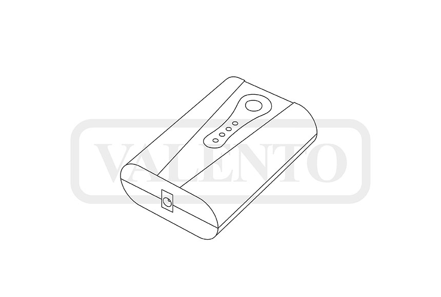 esquema Batterie rechargeable CALEFACTABLE