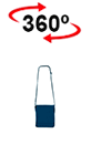 vista 360<sup>0</sup> Sac à bandoulière RACTUR