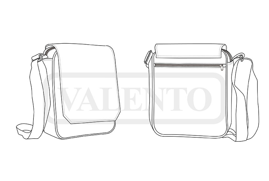 esquema Sac à bandoulière RACTUR