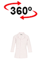 vista 360<sup>0</sup> Camice infantile CHALK