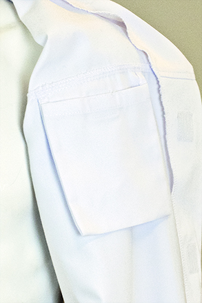 Inner left chest pocket feature