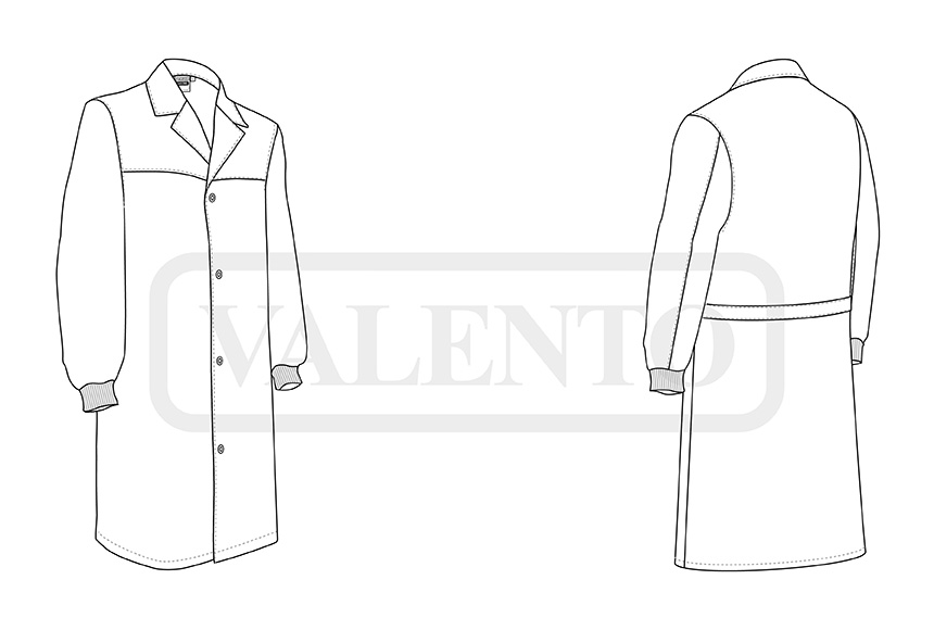 esquema Blouse de travail CYCLONE