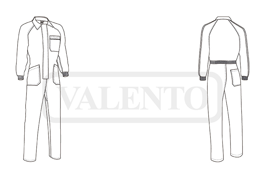 esquema Tuta da lavoro KEVIN