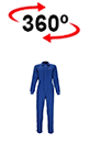 vista 360<sup>0</sup> Tuta da lavoro ROPPER