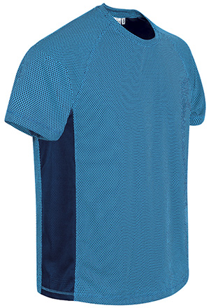 Camiseta técnica MARATHONER azul tropical-azul marino oceano