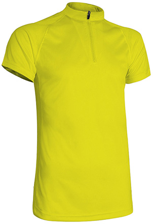 Camiseta trail NEPAL amarillo fluor