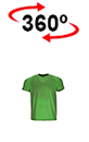 vista 360<sup>0</sup> T-shirt technique REVOLUTION