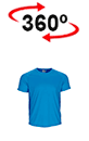 vista 360<sup>0</sup> Camiseta técnica ROCKSPEED
