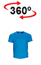 vista 360<sup>0</sup> T-shirt técnica ROCKSPEED