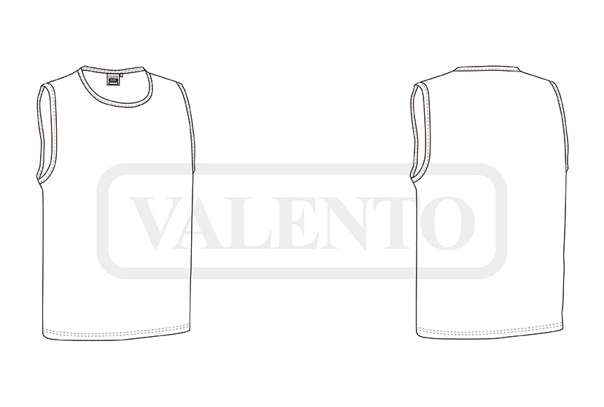 esquema T-shirt ATLETIC