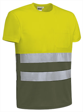 jaune fluo-vert militaire