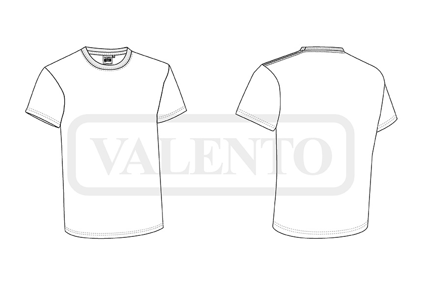 esquema Camiseta infantil M/C DINO