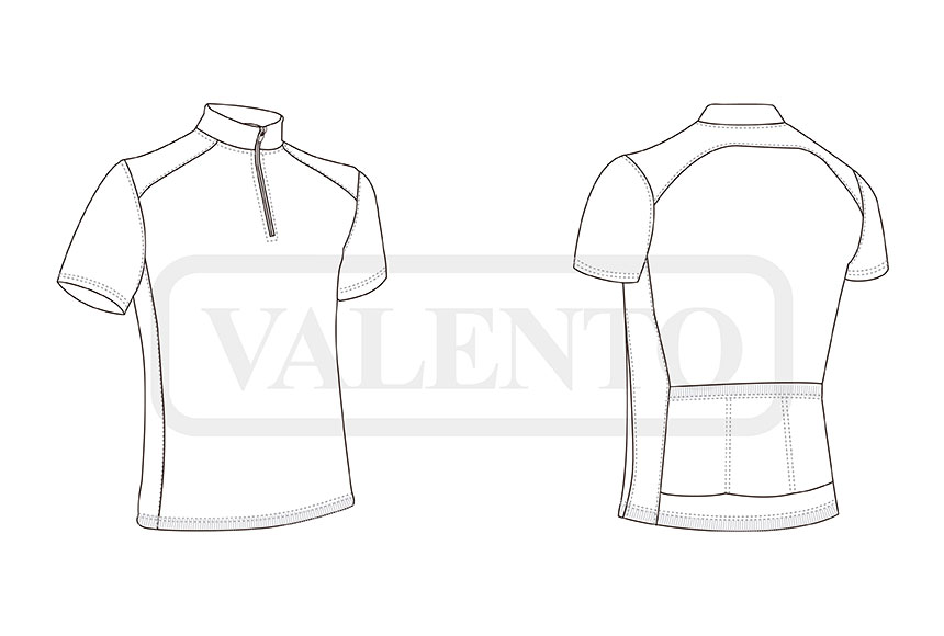 esquema Maillot cyclisme GIRO