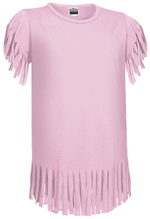 Vestido infantil INDIANA rosa pastel