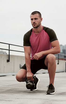  Valento Camiseta técnica LANDING