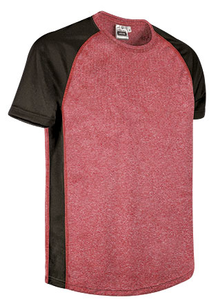 rosso loto melange-nero