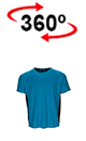 vista 360<sup>0</sup> T-shirt técnica MARATHONER