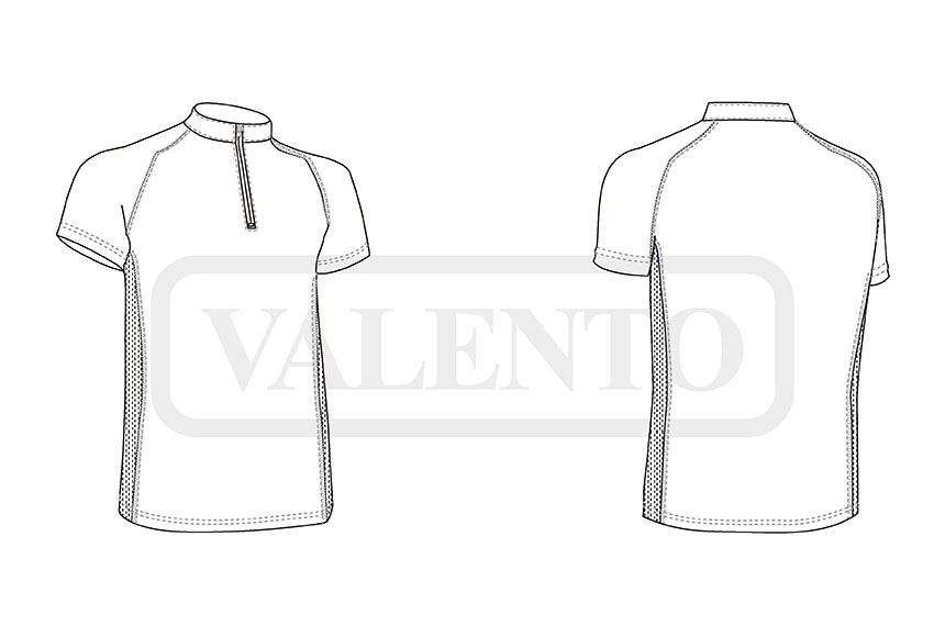 esquema Tricou trail NEPAL