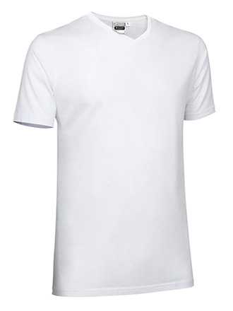camiseta fit RICKY blanco