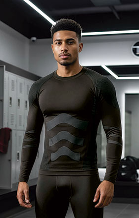 Camiseta térmica elástica M/L