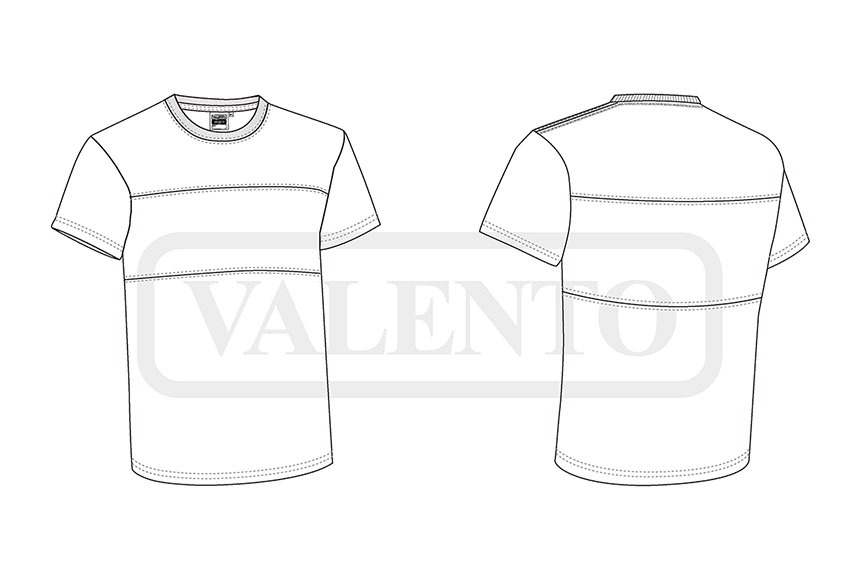 esquema Camiseta VARSITY