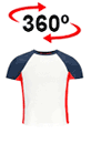 vista 360<sup>0</sup> T-shirt VULCAN