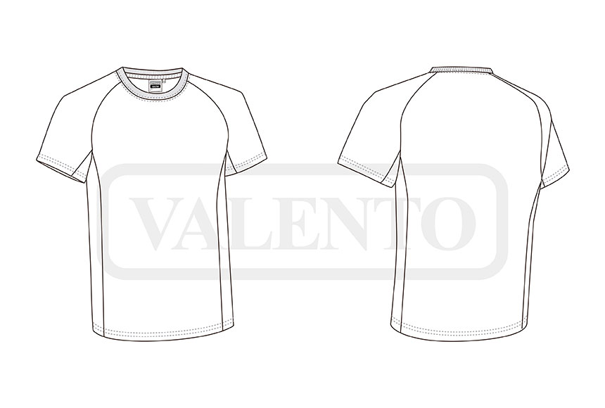 esquema T-shirt VULCAN
