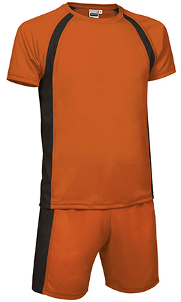 naranja flúor-negro