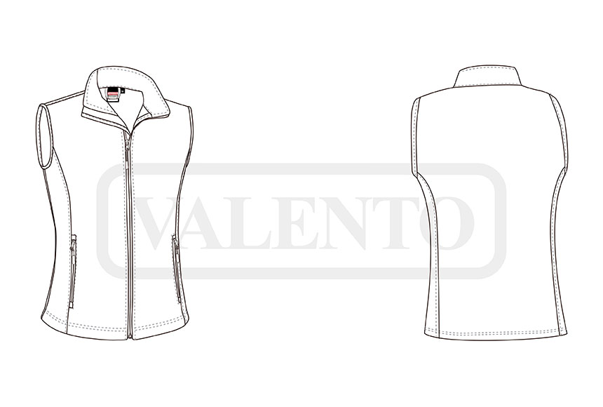 esquema Gilet CANDICE