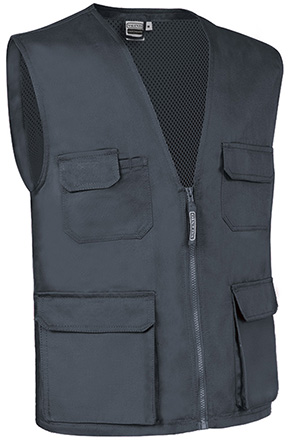 Chaleco HARDWARE gris cemento