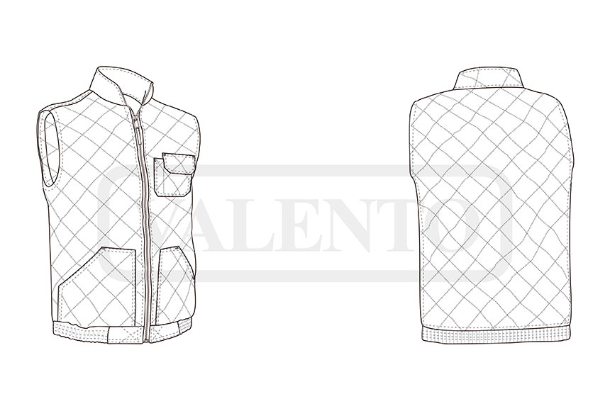 esquema Gilet HERACLIO