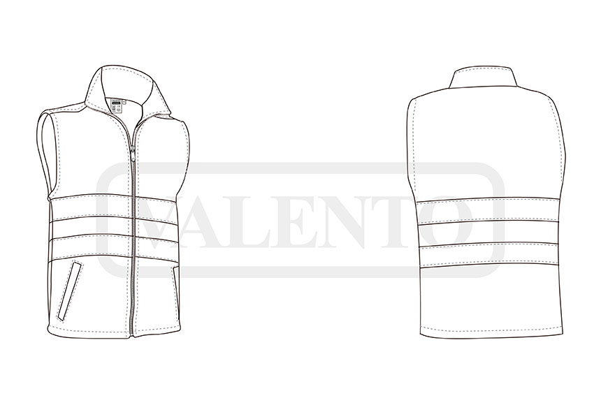 esquema Hi-Vis Vest HIGHWAY