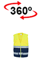 vista 360<sup>0</sup> Hi-Vis Vest LISBURN