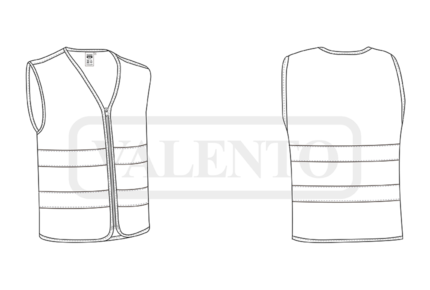 esquema Chaleco V.R. MORGAN