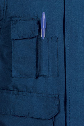 poche poitrine côté droit